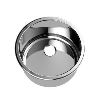 Cylindrical Inset Stainless Steel Hand Basin (⌀300mm)