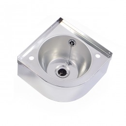 Corner Stainless Steel Hand Basin