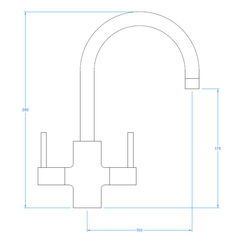 Mono Kitchen Mixer Tap