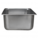 330 x 330 x 200 Stainless Steel Inset Bowl 330 x 330 x 200 Stainless Steel Inset Bowl