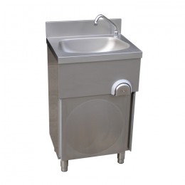 Floor Standing Leg Operated Stainless Steel Hand Basin