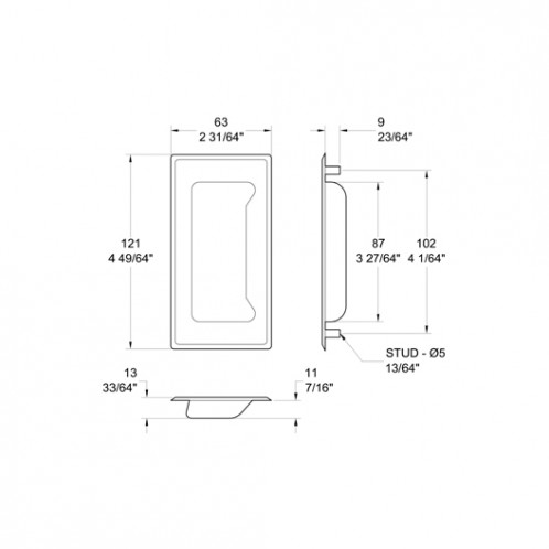 Stainless Steel Sliding Door Handle Stainless Steel Sliding Door Handle