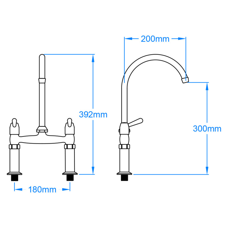 Gooseneck Mixer Tap