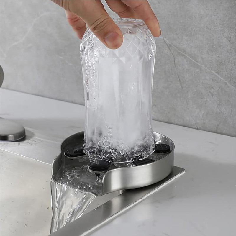 Glass Rinser Fountain With Tray