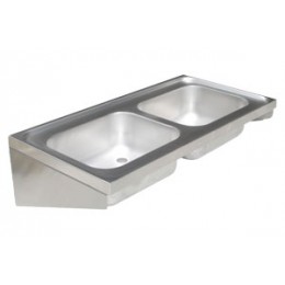 HTM64 Double Bowl Medical Sink