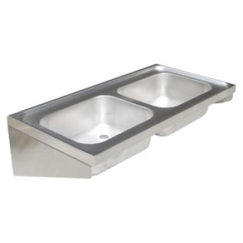 HTM64 Double Bowl Medical Sink
