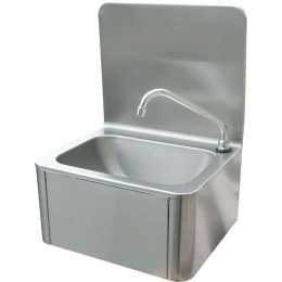 Leg Operated Stainless Steel Hand Basin #2