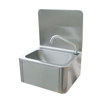 Leg Operated Stainless Steel Hand Basin #2