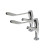 Long Lever Basin Pillar Taps  + €75.00 