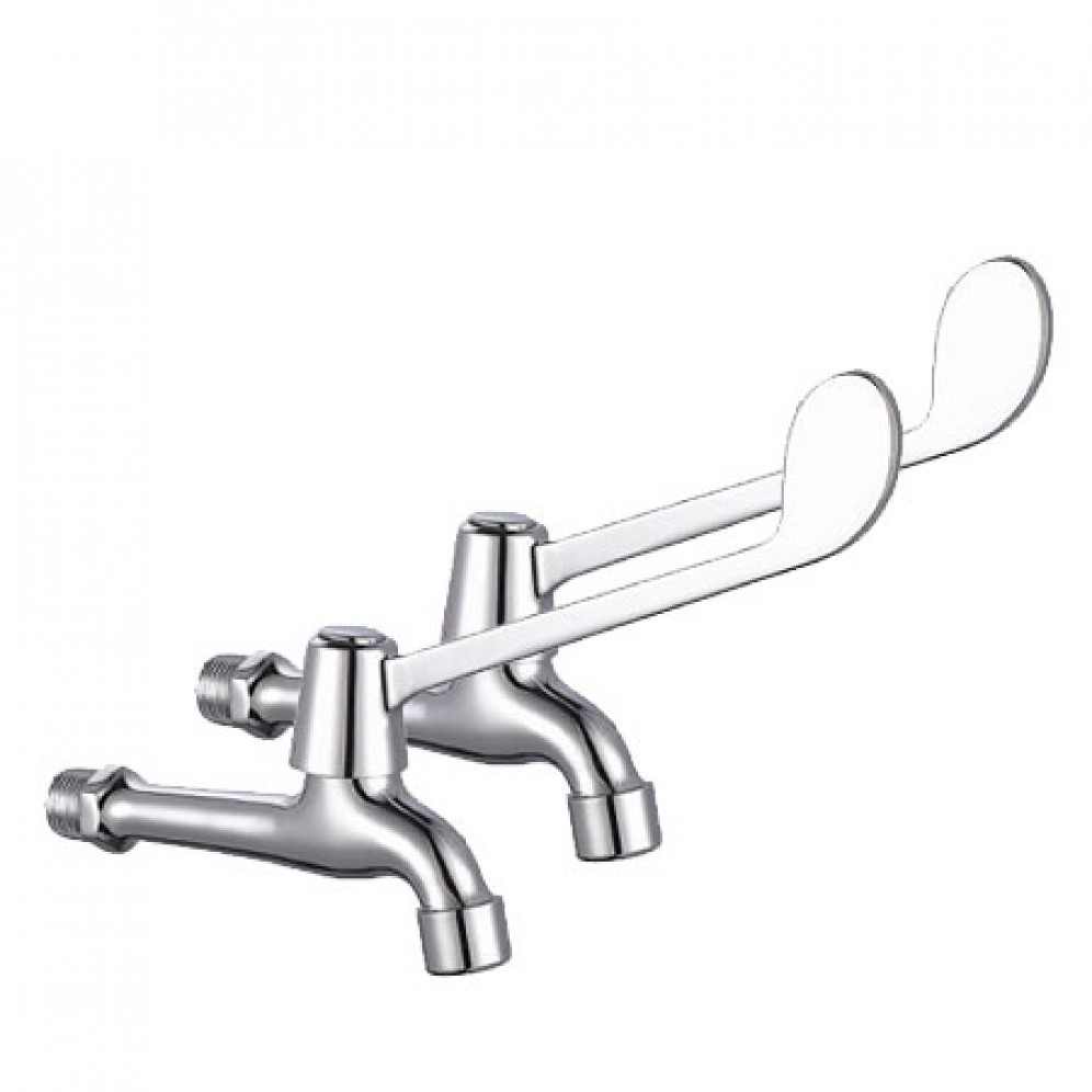 Long Lever Wall Bib Tap Buy Online Ireland CommercialSinks.ie