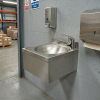 Compact Stainless Steel Hand Basin With Tap