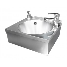 12" Wash Hand Basin with tap and soap dispenser