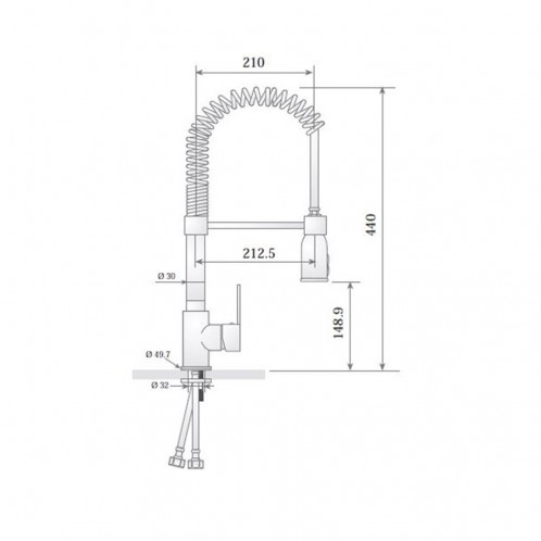 Pre Rinse Unit Monobloc - Compact Pre Rinse Unit Monobloc - Compact