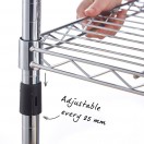 1220mm Stainless Steel Wire Racking 1220mm Stainless Steel Wire Racking