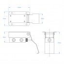Stainless Steel Leg Operated Push Valve Stainless Steel Leg Operated Push Valve