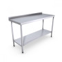 Stainless Steel Catering Prep Table - 1500 x 600mm