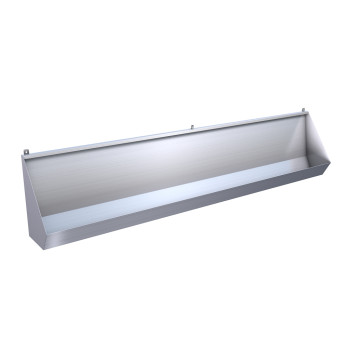 Stainless Steel Wall Trough Urinal 2400mm
