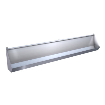 Stainless Steel Wall Trough Urinal 3000mm
