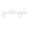 Wall Shelf - 1600mm