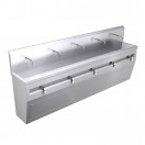 3000mm Free Standing Wash Trough, Leg Operated 3000mm Free Standing Wash Trough, Leg Operated