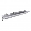 2400mm Wash Trough, Lever Tap Operated