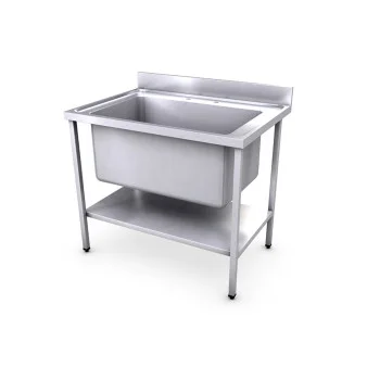 1000 x 700mm Jumbo Bowl Sink