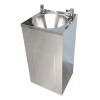 12" Wash Hand Basin, full pedestal. 