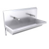 1200mm High Back Wash Trough, Sensor Operated Taps