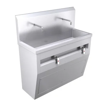 1200mm Free Standing Wash Trough, Leg Operated