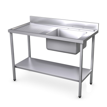 1200x 600mm Sink (Large Bowl)