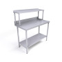 1200 x 600mm Stainless Steel Wall Table & Gantry