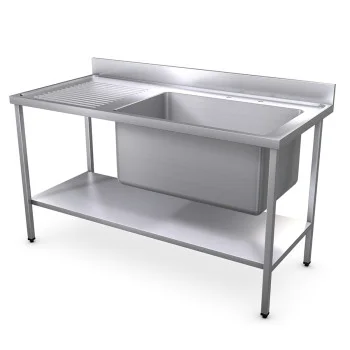1500 x 700mm Jumbo Bowl Sink