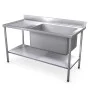 1500 x 700mm Jumbo Bowl Sink