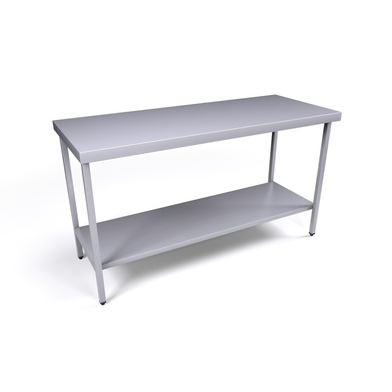 1500 x 600mm Stainless Steel Island Table