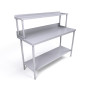 1500 x 600mm Stainless Steel Wall Table & Gantry
