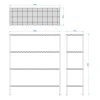 1520mm Chrome Wire Racking