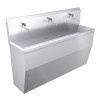 1800mm Free Standing Wash Trough, Self Closing Taps