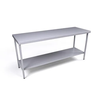 1800 x 600mm Stainless Steel Island Table