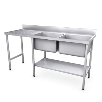 1800 x 600mm Sink - with void