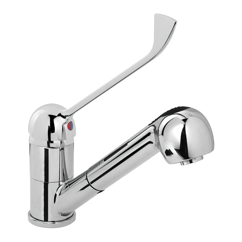 Long Lever Pull Out Tap