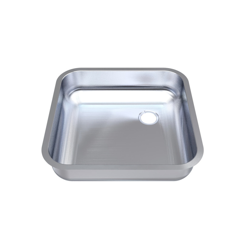 400 x 400 x 110mm Inset Bowl (with flat rim)