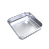 400 x 400 x 110mm Inset Bowl (with flat rim)