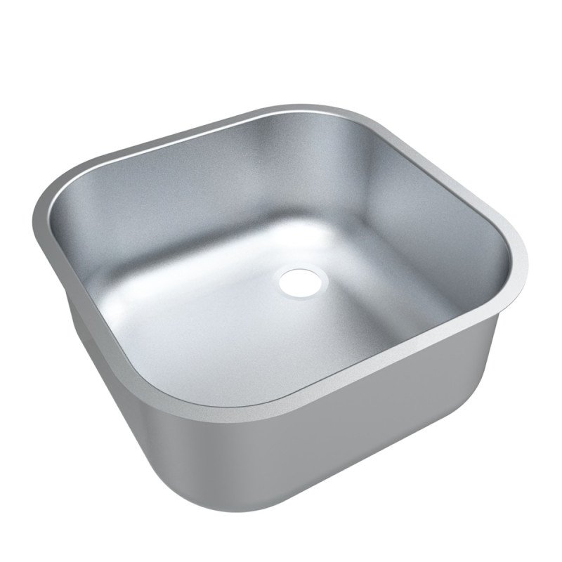 400 x 400 x 200mm Weld-in Bowl