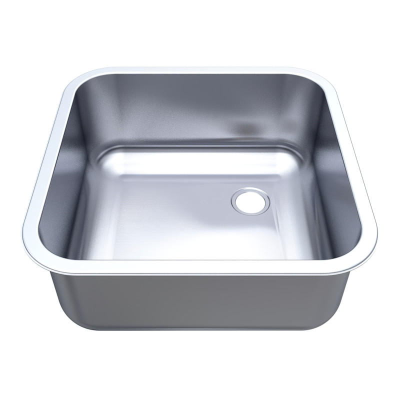 400 x 400 x 200mm Stainless Steel Inset Bowl