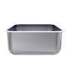 400 x 400 x 200mm Stainless Steel Inset Bowl
