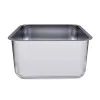 400 x 400 x 250mm Weld-in Bowl
