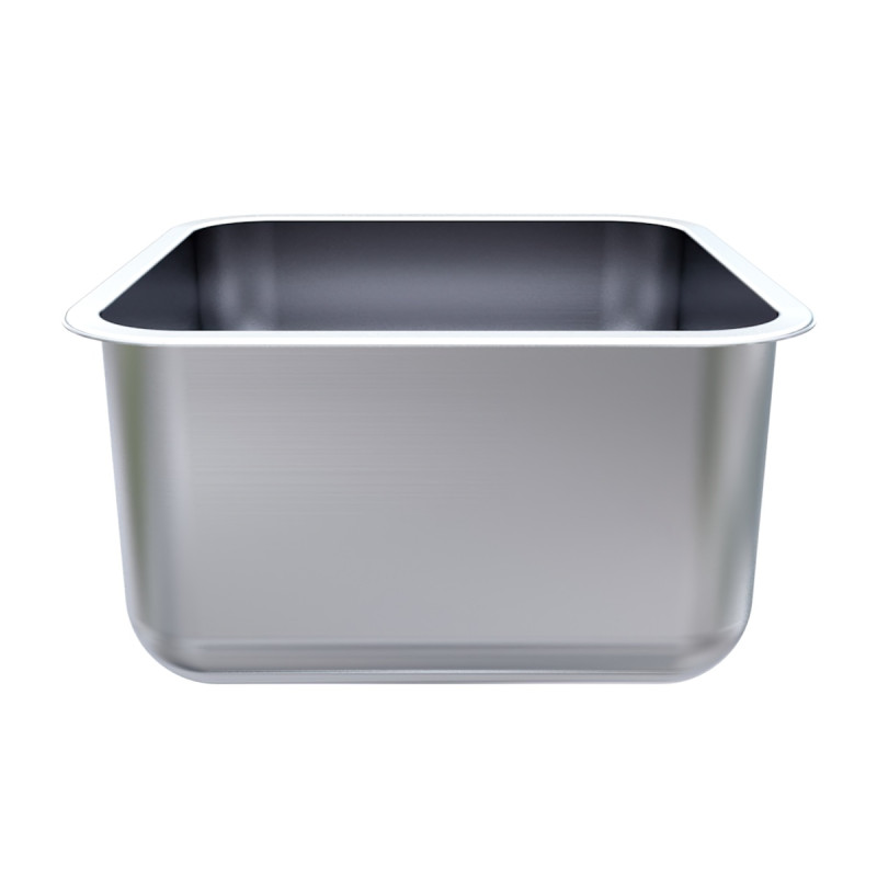 400 x 400 x 250mm Stainless Steel Inset Bowl