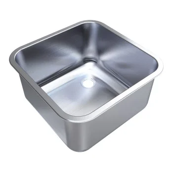 400 x 400 x 250mm Stainless Steel Inset Bowl