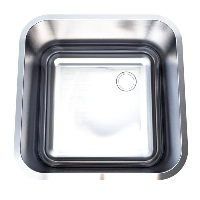 400 x 400 x 250mm Weld-in Bowl