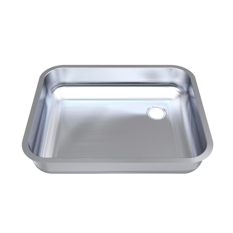 500 x 400 x 120mm Inset Bowl (with flat rim)